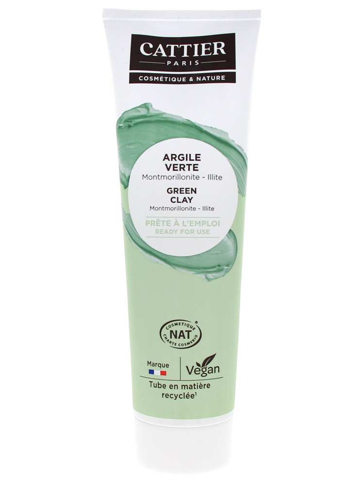 Cattier Argile Verte Prête à l'Emploi Masque Cataplasme Bio 400 g